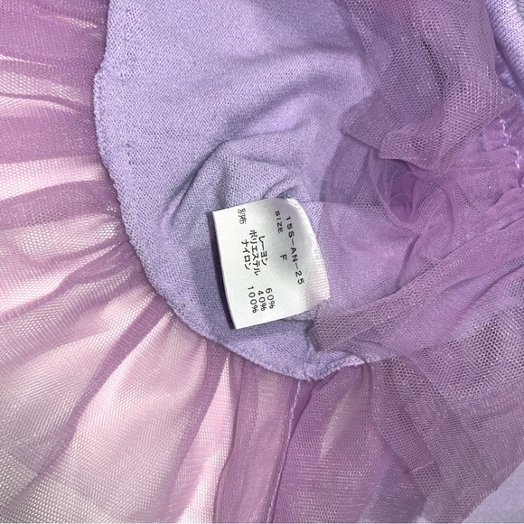 Lilac frilly tutu like knitwear - Picture 7 of 9